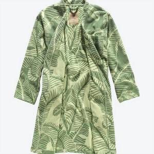 NEW OAS cotton robe in banana leaf